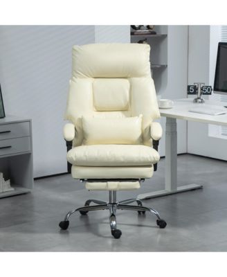 Overstuffed Office Chair, Reclining Computer Chair,
