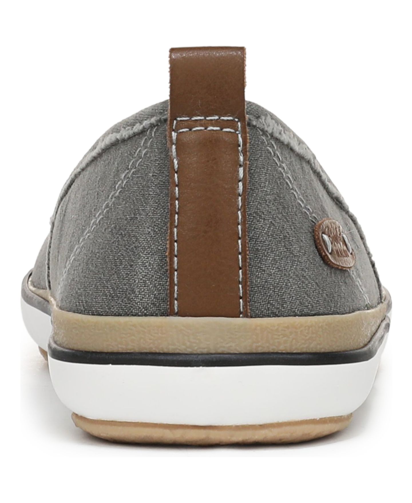 Женские балетки Blowfish Malibu Ez Does It Ballerina Flats, цвет: Чёрный холщовый — фото 3