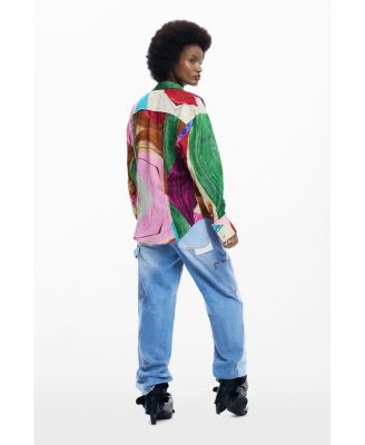 Women's Fitted printed shirt