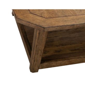 Carolina Park Octagonal Cocktail Table for Living Room