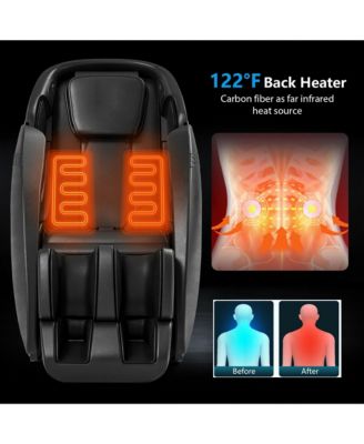 Full Body Zero Gravity SL Track Massage Chair w/ Negative Ion Generator