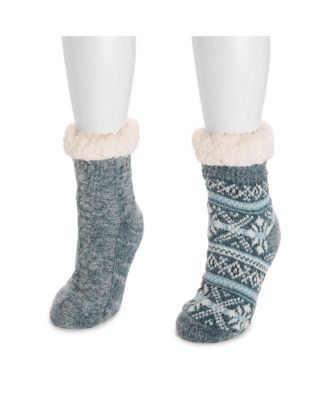 Women's 2 Pack Chenille Cabin Sock
