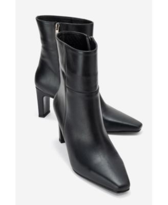 Women's Kyoto Leather Block Heel Boot