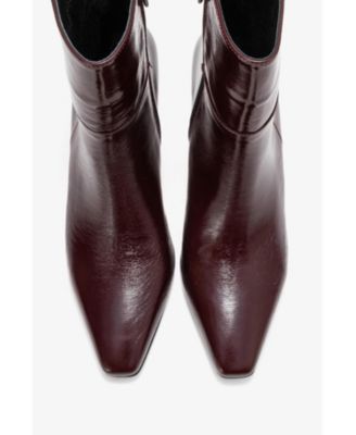 Women's Kyoto Leather Block Heel Boot