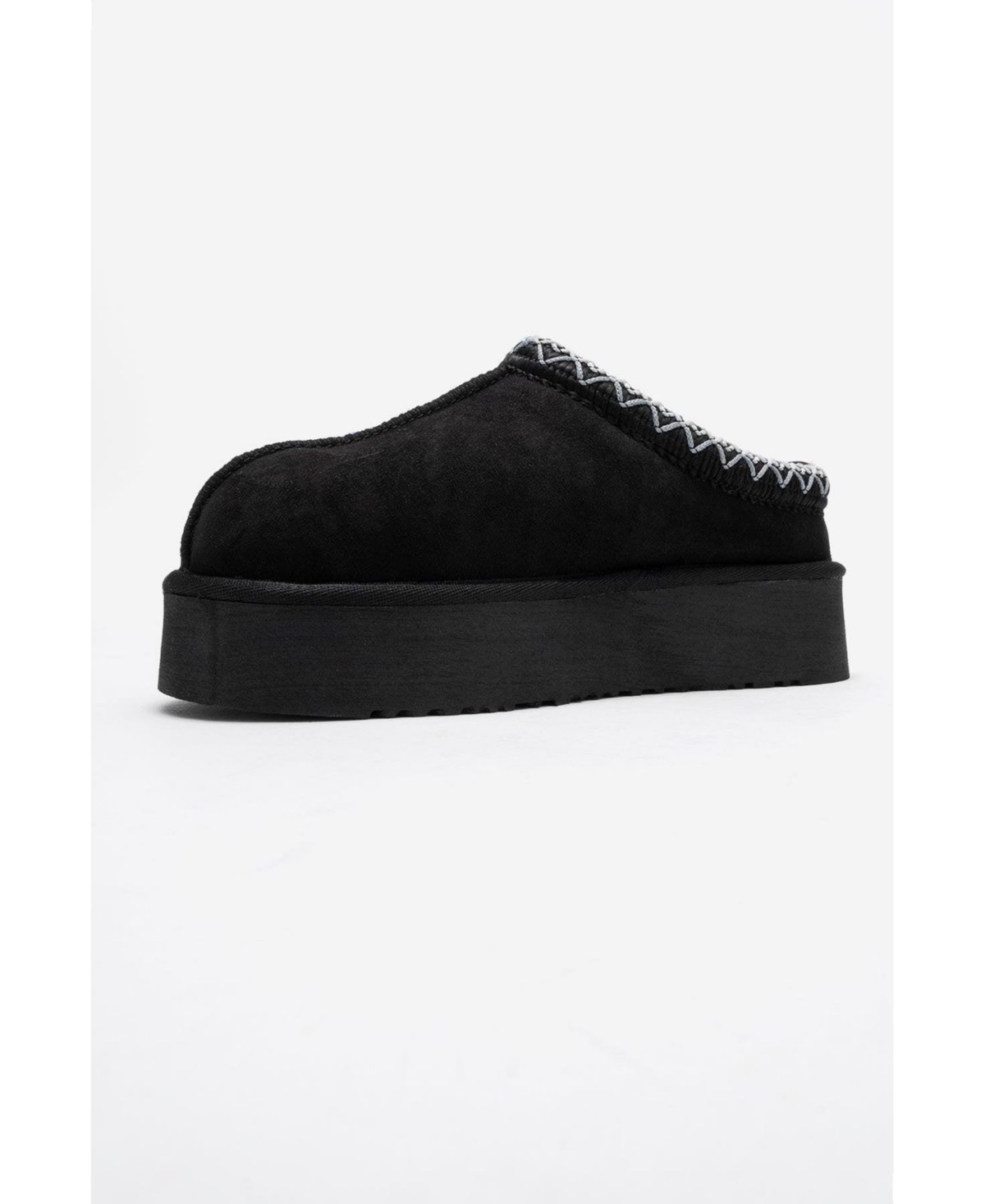 Forever & Always Shoes Women's Avelia Leather Winter Slippers