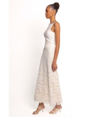 Women's Mika Floral Lace Maxi Skirt