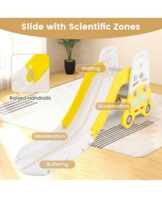 5 in 1 Convertible Toddler Slide and Art Easel Set