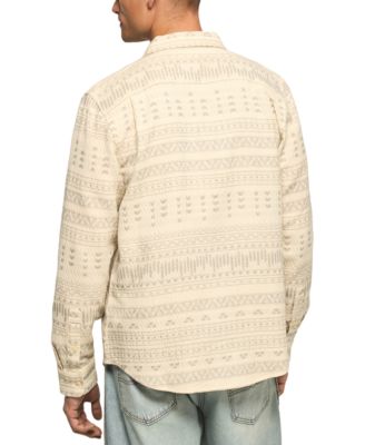 Men's Jacquard Humboldt Utility Button-Front Shirt