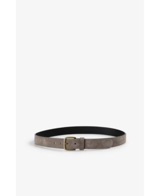 Women's Skull Suede Belt