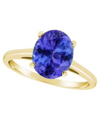 Tanzanite Ring (3-1/6 ct. t.w.) in 14k Yellow Gold (also in 14k White Gold)