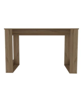 Lacey Rectangle Computer Desk Smokey Oak