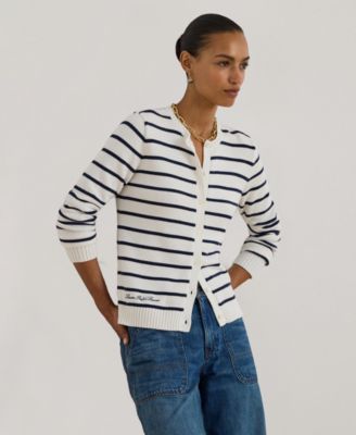 Women's Striped Cardigan