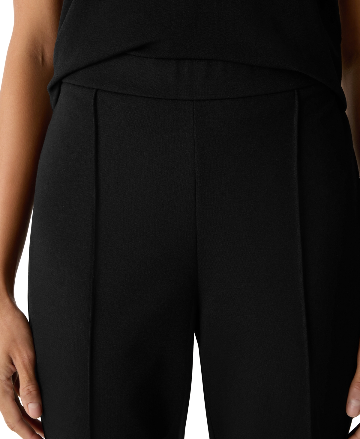 Eileen Fisher Petite High Waisted Ankle Kick Pants