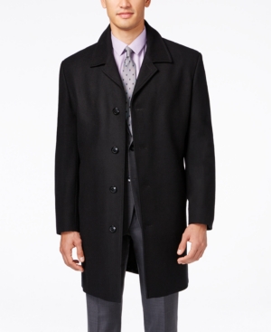 London Fog Coventry Wool-Blend Overcoat
