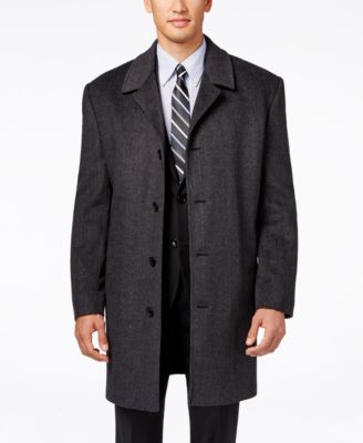London Fog - Coat, Coventry Wool-Blend Overcoat