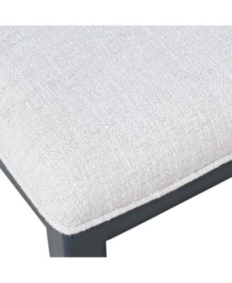 Westport Modern Farmhouse Upholstered Dowelback Dining Chair - Set of 2