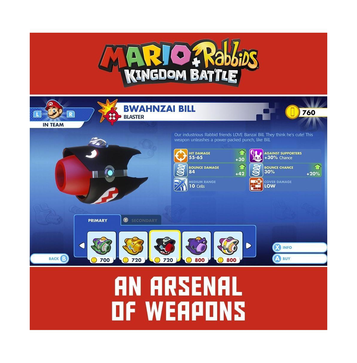 Mario + Rabbids Kingdom Battle (Replen) - Nintendo Switch