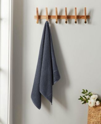 100% Cotton Diamond Waffle 2-Piece Oversized Bath Sheet Set