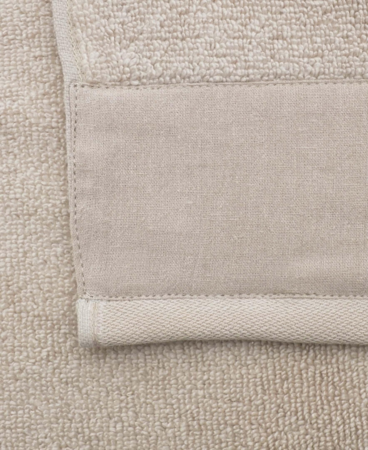 Linery & Co Cotton and Linen-Texture Border 6 Piece Towel Set
