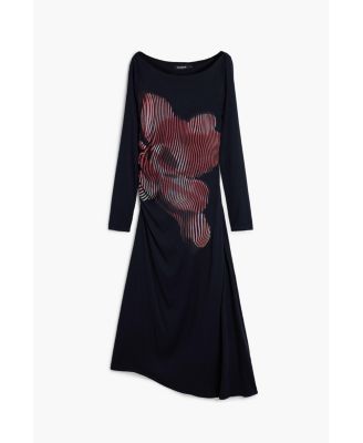 Women's Pixelated midi dress