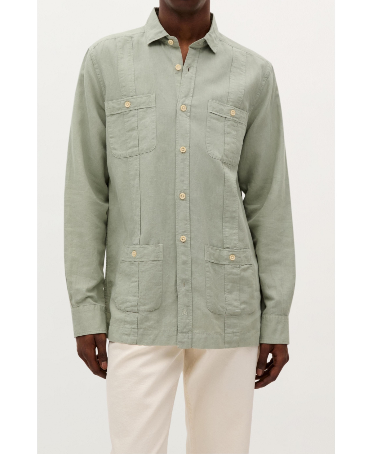 Scalpers Men's Nante G Linen Shirt
