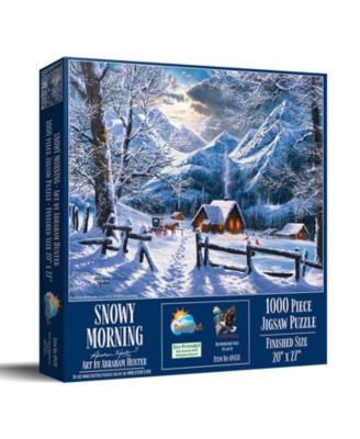 Snowy Morning 1000 piece Jigsaw Puzzle for Adults