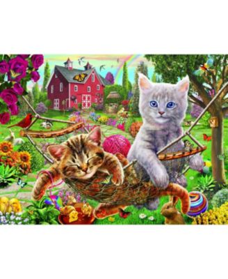 Cats on the Farm 1000 piece Jigsaw Puzzle for Adults