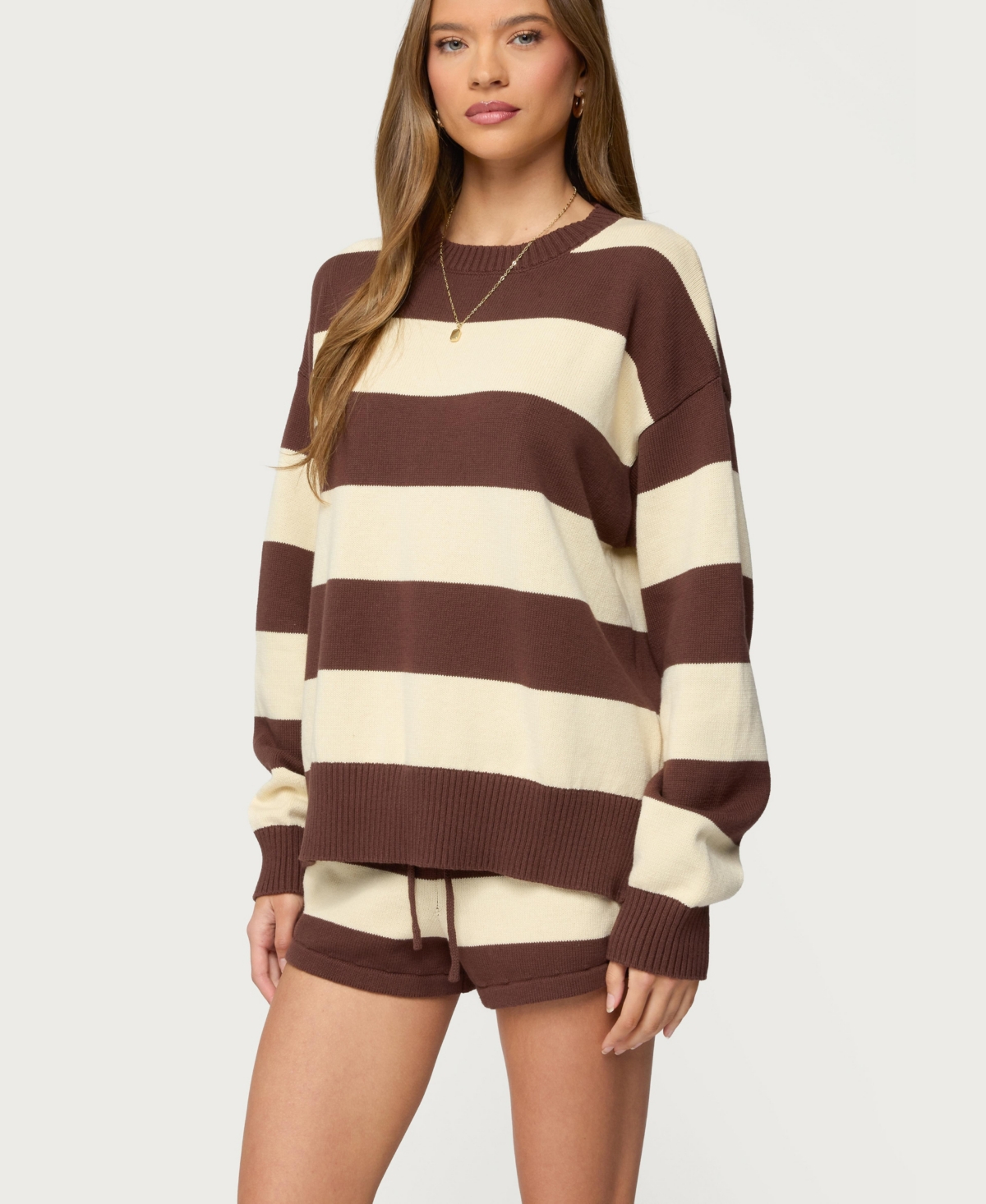 Edikted Women's Riley Oversized Knit Sweater