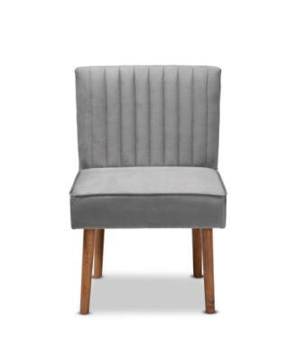 Alvis 25" Wood Mid-Century Dining Chair