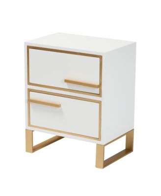 Giolla 11.8" Metal Contemporary End Table