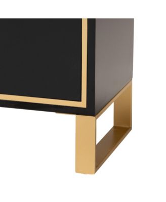 Giolla 11.8" Metal Contemporary End Table