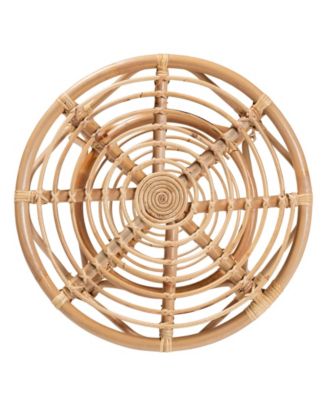 Cariel 21.5" Rattan Bohemian Coffee Table