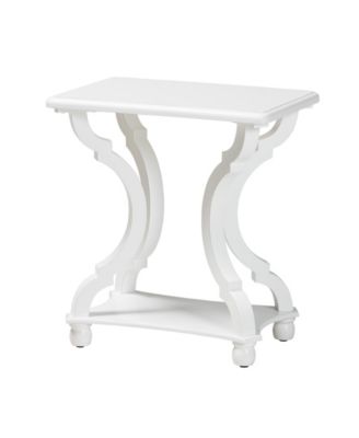 Boxton Studio Cianna 22" Wood Traditional End Table