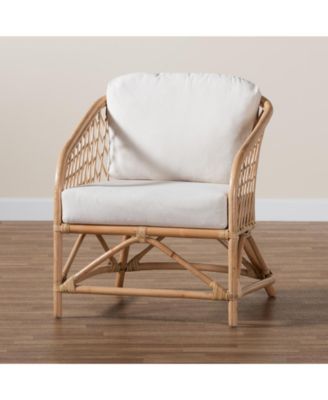 Patsy 30.7" Rattan Bohemian Armchair
