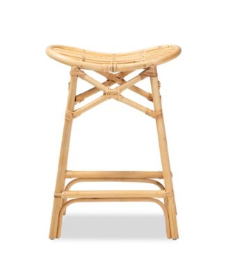 Elgon 26" Rattan Bohemian Counter Stool
