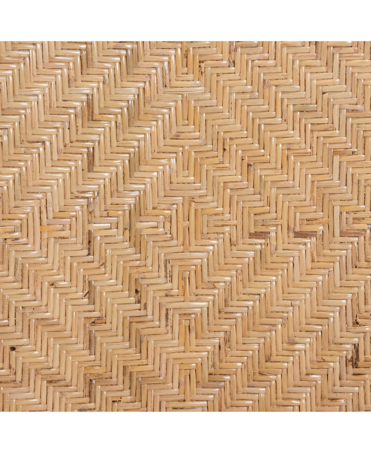 Furniture Osaka 23.6" Rattan Bohemian Dining Chair