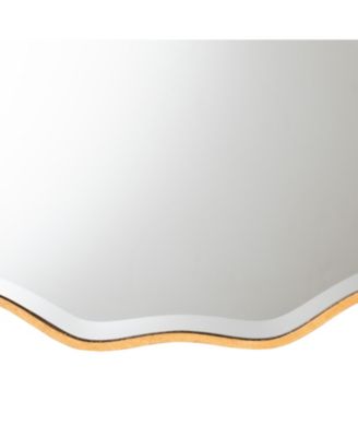 Boxton Studio Weston 42" Glass Glam and Luxe Accent Wall Mirror