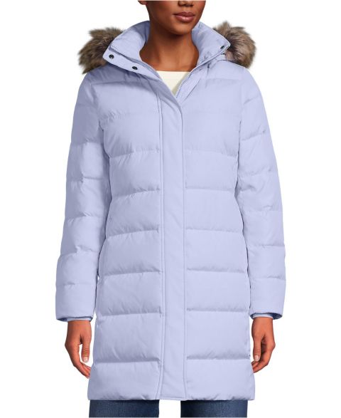 Женские куртки Lands' End Max 600 Down Puffer Coat