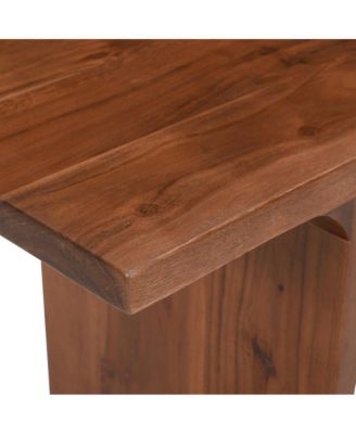 Idiom Solid Wood Modern Accent End I-Table