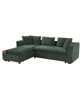 93.7" L-Shaped Sectional Sofa with Storage