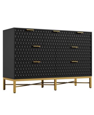 7 Drawer Dresser for Bedroom, Simply Modern Chest of Drawers for Closet