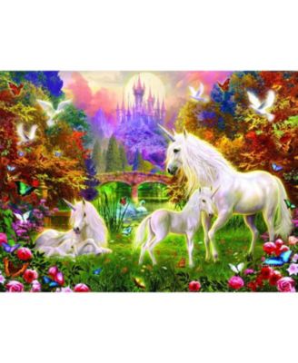 Castle Unicorns 1000 piece Jigsaw Puzzle for Adults