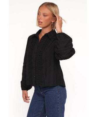 Women's Catania Lace Inset Top