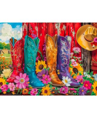 Country Boots 500 piece Jigsaw Puzzle for Adults