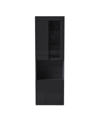 LED Storage Cabinet with Acrylic Door