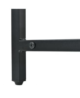  5-Tier Corner Shelf with LED Light & USB, Glass Holder, Tall Corner Bookshelf