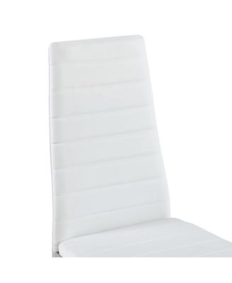 Modern PU Leather Dining Chair Set of 4