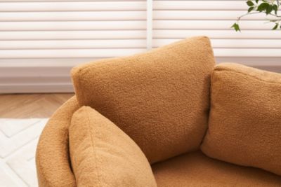 Teddy Fabric Living Room Storage Chair