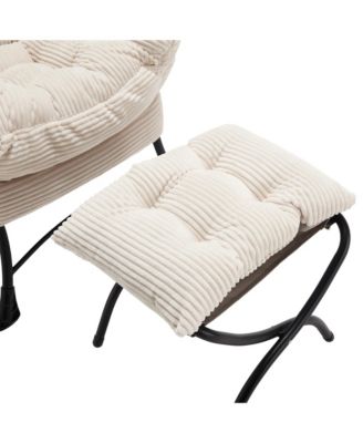 Streamdale Lazy Chair with Ottoman