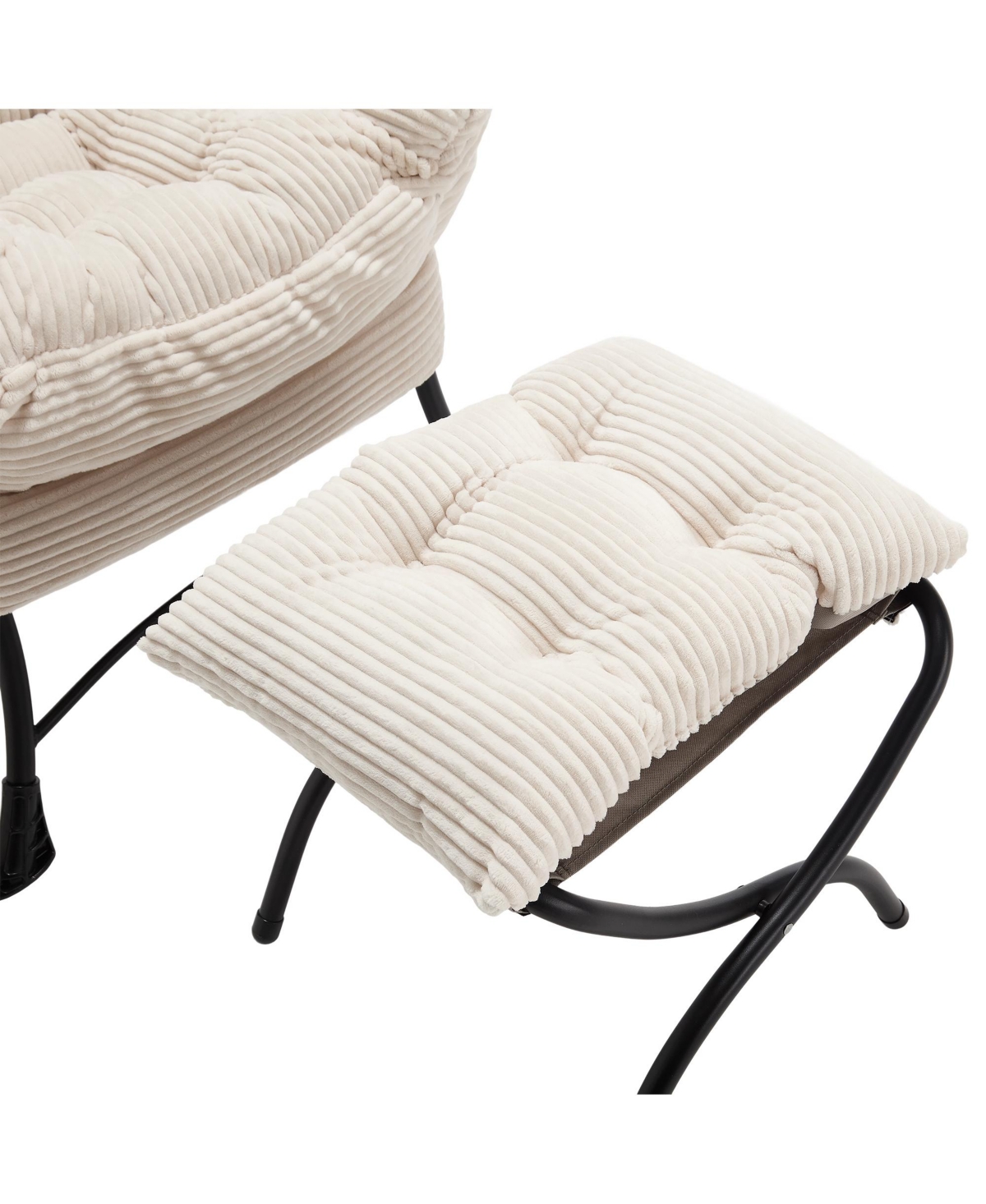 Streamdale Furniture Streamdale Lazy Chair with Ottoman